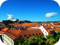 bratislava castle bratislava city bratislava old town sightseeing view